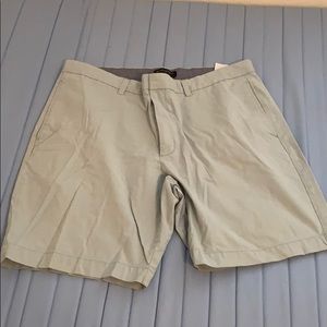 Pale teal shorts